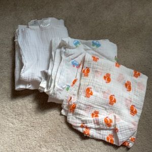 Aden + Anais Baby Muslin Blankets